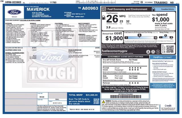 New 2026 Azure Gray Metallic Tri-Coat Ford XLT image 22