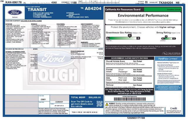 New 2026 Oxford White Ford Cargo Van image 14