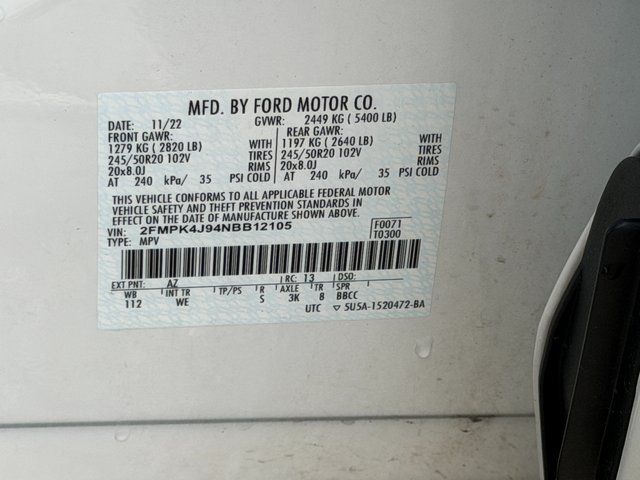 Certified Used 2022 Star White Ford  image 26
