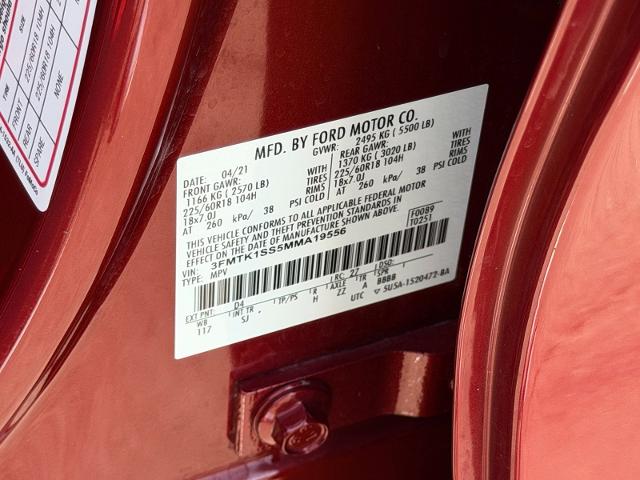 Certified Used 2021 Rapid Red Metallic Tinted Clearcoat Ford  image 39