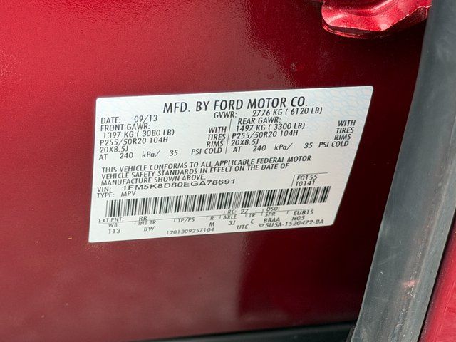 Used 2014 Ruby Red Metallic Ford  image 31