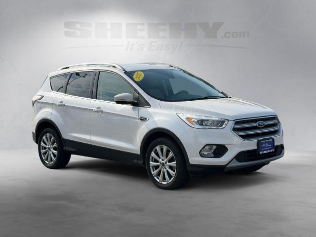 Certified 2017 Ford Escape Titanium with VIN 1FMCU9J98HUE09253 for sale in Warrenton, VA