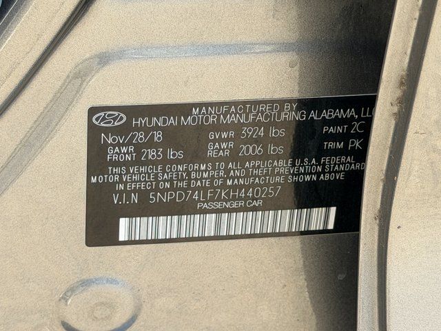 Used 2019 Machine Gray Hyundai  image 31