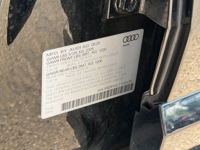 Used 2020 Mythos Black Metallic Audi  image 28