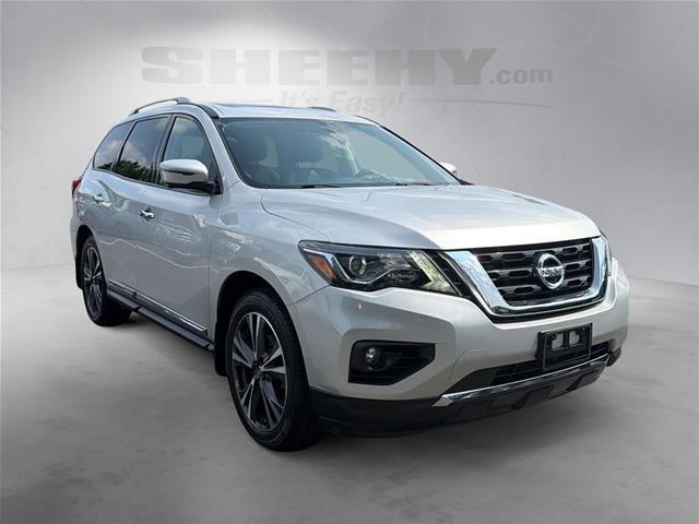 Used 2018 Nissan Pathfinder Platinum with VIN 5N1DR2MM4JC652521 for sale in Ashland, VA