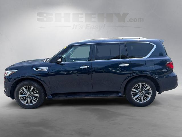 Used 2021 Hermosa Blue INFINITI  image 16