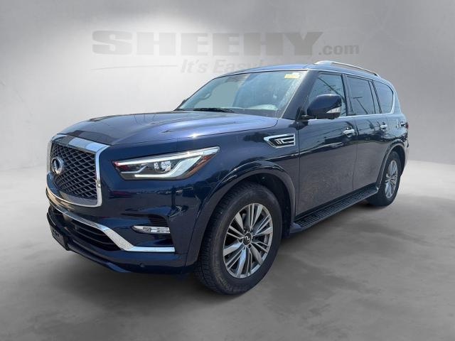 Used 2021 Hermosa Blue INFINITI  image 17