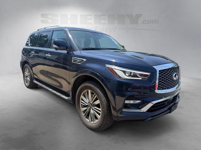 Used 2021 Hermosa Blue INFINITI  image 2