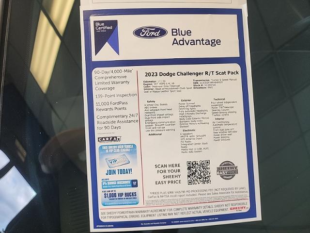 Used 2023 Destroyer Gray Clearcoat Dodge  image 29