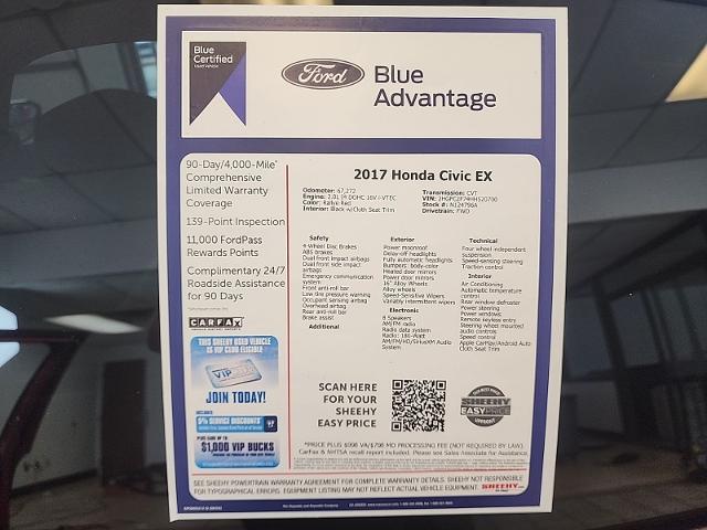 Used 2017 Rallye Red Honda  image 28