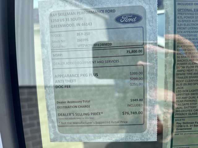 New 2026 Oxford White Ford XL image 36