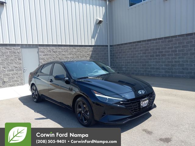 2023 Hyundai Elantra HEV Blue