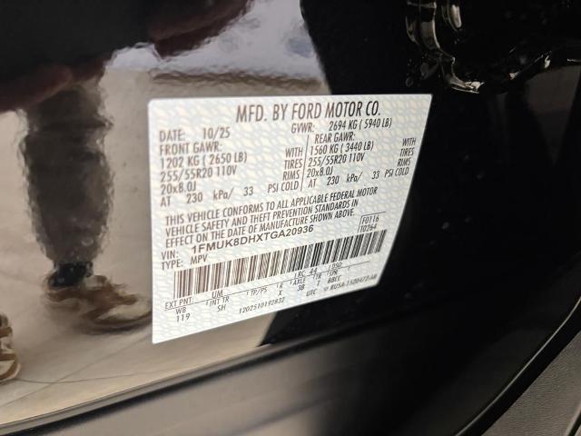 New 2026 Agate Black Metallic Ford Active image 26