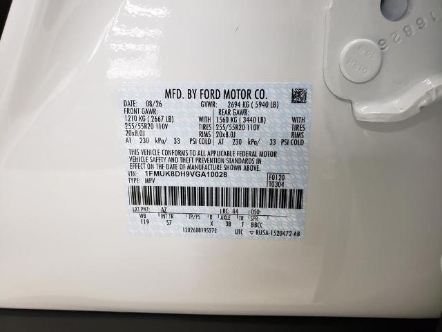 New 2027 Star White Metallic Tri-Coat Ford Active image 26
