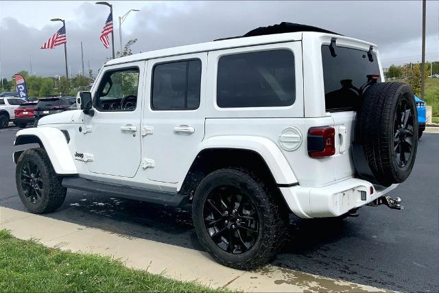 Used 2021 Jeep Wrangler Unlimited High Altitude with VIN 1C4HJXEG6MW614214 for sale in Kansas City