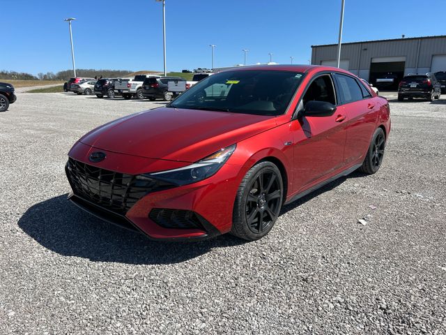 Used 2022 Hyundai Elantra N Line with VIN KMHLR4AF1NU315575 for sale in Morehead, KY