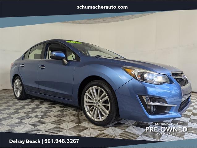 2016 Subaru Impreza Sedan