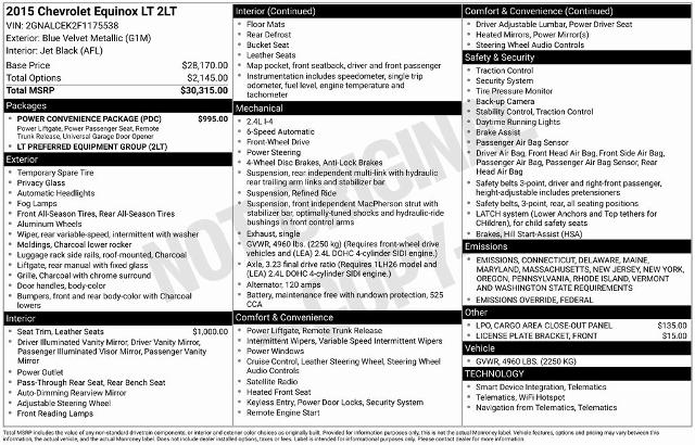2015 Chevrolet Equinox