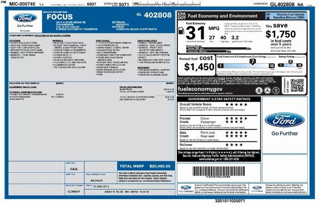 2016 Ford Focus