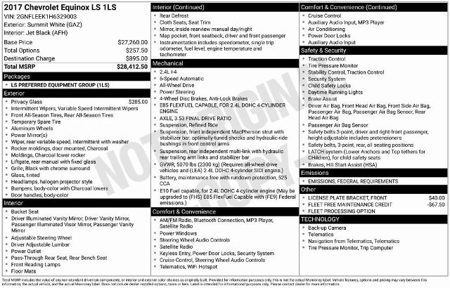 2017 Chevrolet Equinox