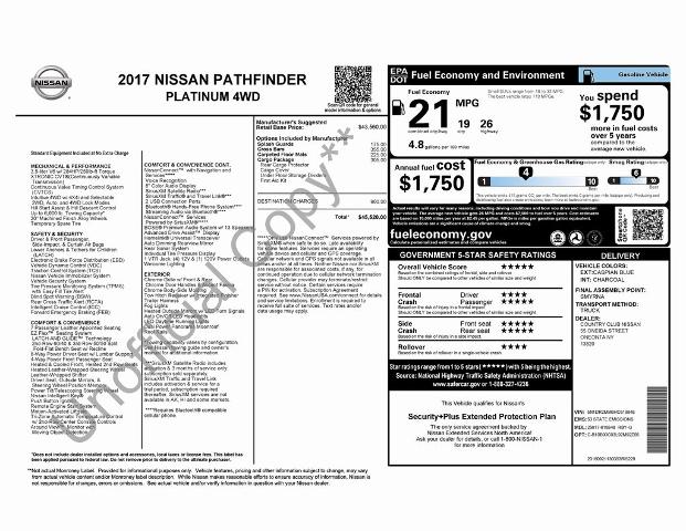 2017 Nissan Pathfinder