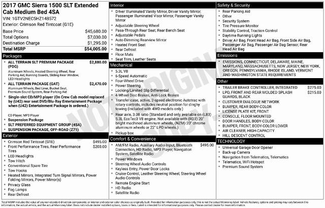 2017 GMC Sierra 1500