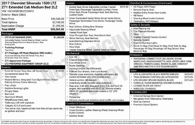 2017 Chevrolet Silverado 1500