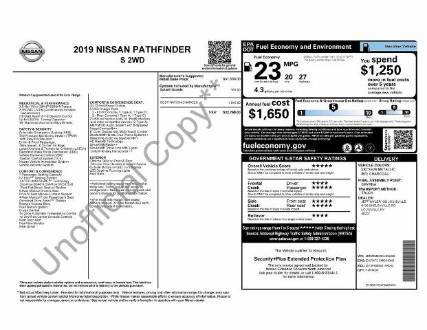 2019 Nissan Pathfinder