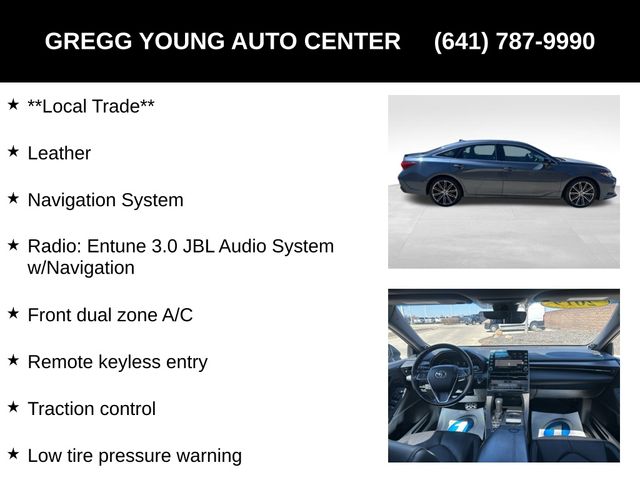 Used 2019 Toyota Avalon XLE Touring Used 2019 Toyota Avalon XLE Touring