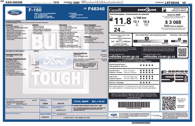 Used 2020 Ford F-150 XLT