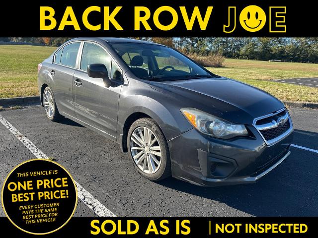 2012 Subaru Impreza Sedan