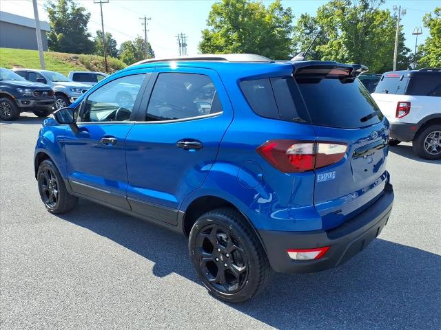 Certified 2021 Ford EcoSport SES with VIN MAJ6S3JL1MC429981 for sale in Abingdon, VA