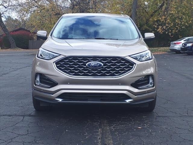 Used 2021 Ford Edge Titanium with VIN 2FMPK4K98MBA48955 for sale in Ypsilanti, MI