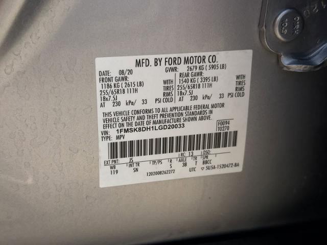 Certified Used 2020 Iconic Silver Metallic Ford XLT image 74