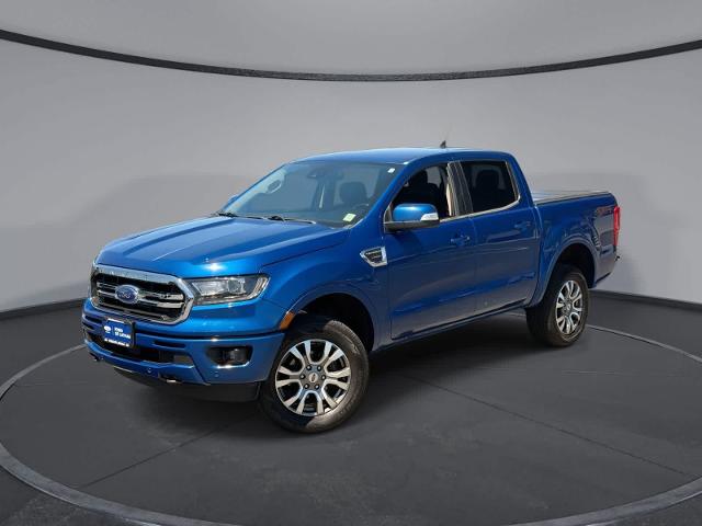 Used 2020 Lightning Blue Metallic Ford LARIAT image 39