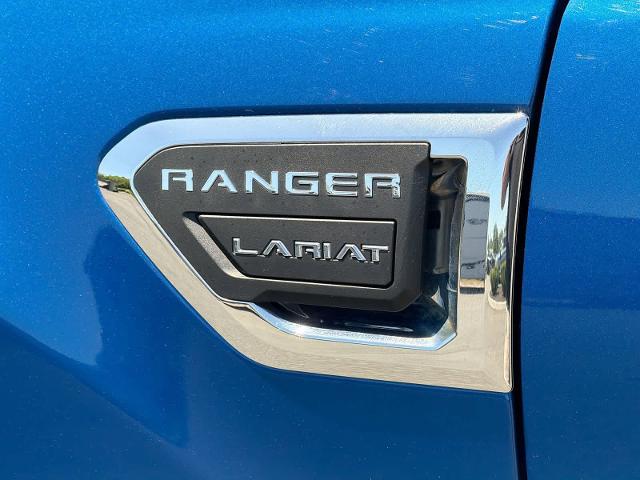 Used 2020 Lightning Blue Metallic Ford LARIAT image 51