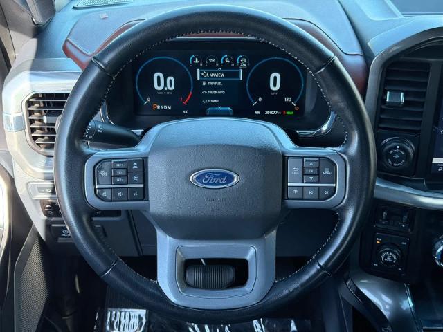 Certified Used 2023 Carbonized Gray Metallic Ford LARIAT image 61
