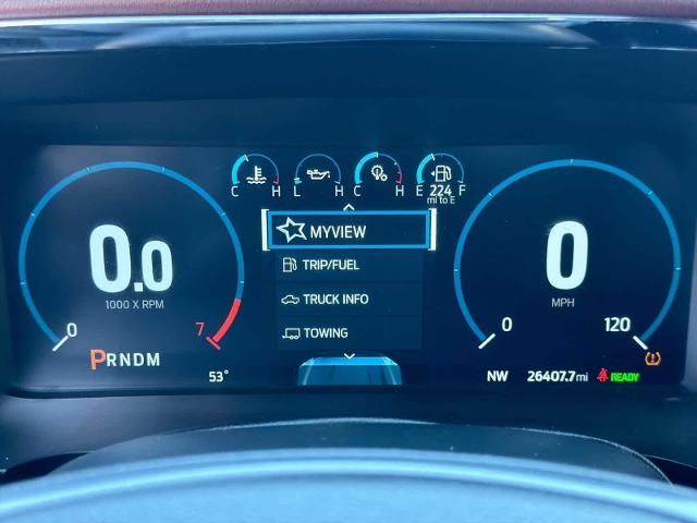 Certified Used 2023 Carbonized Gray Metallic Ford LARIAT image 72