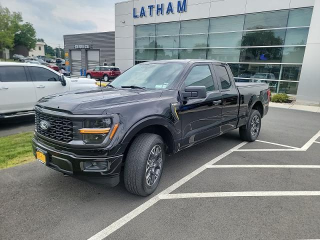 Used 2024 Agate Black Metallic Ford STX image 3