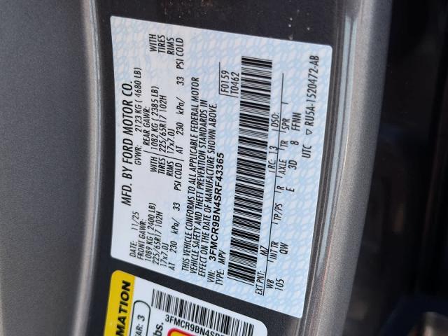 Certified Used 2025 Light Blue Clearcoat Metallic Ford Big Bend image 72