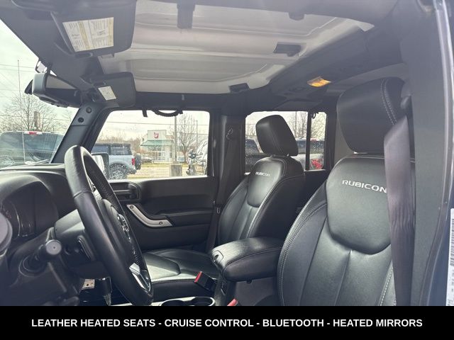 Used 2017 Jeep Wrangler Unlimited Rubicon Hard Rock with VIN 1C4BJWFG9HL543242 for sale in Lowell, MI