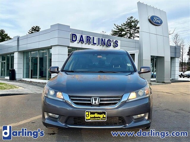 Used 2015 Honda Accord EX-L with VIN 1HGCR2F8XFA116225 for sale in Brunswick, ME