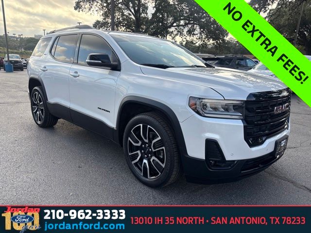 White Frost Tricoat 2021 GMC Acadia SUV / Crossover Front-Wheel Drive Automatic