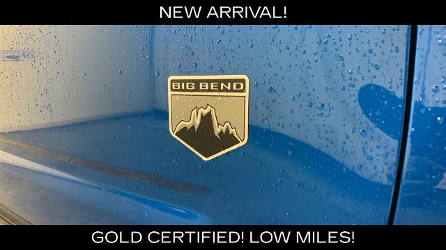 Certified Used 2022 Blue Metallic Ford Big Bend image 50