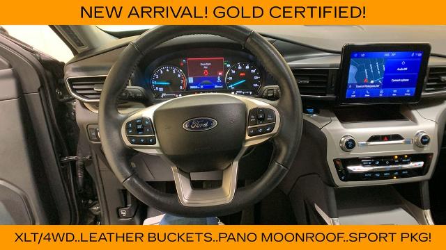 Certified Used 2023 Green Metallic Ford XLT image 87