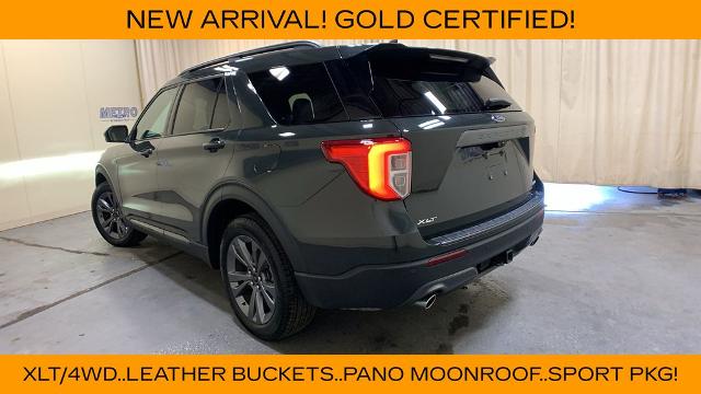 Certified Used 2023 Green Metallic Ford XLT image 57