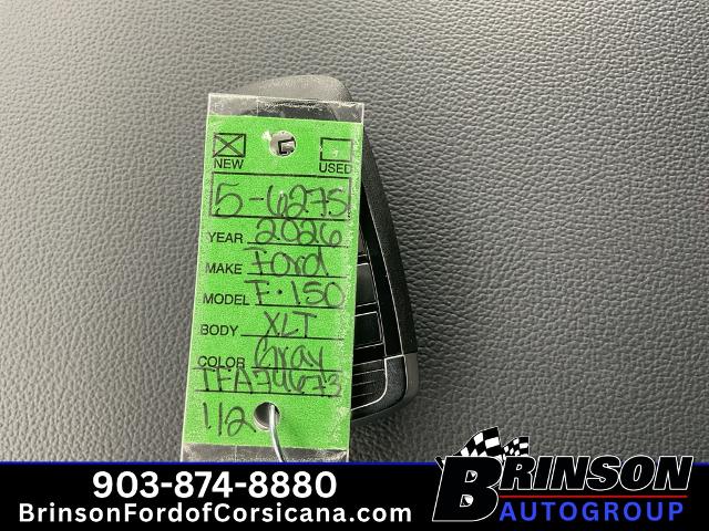 New 2026 Carbonized Gray Metallic Ford XLT image 40