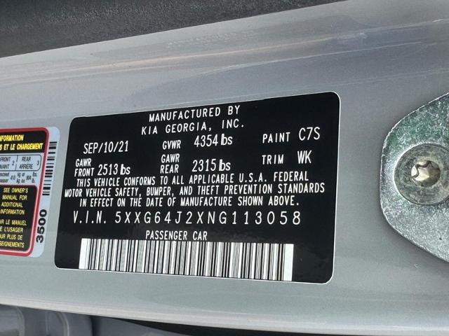 Used 2022 Wolf Gray Kia  image 23