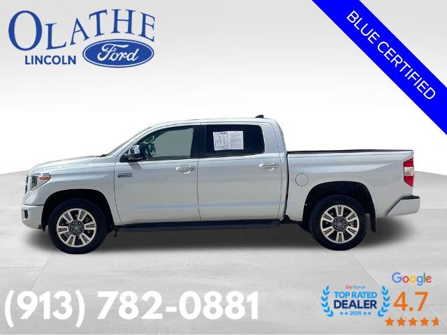 Used 2021 Toyota Tundra Platinum with VIN 5TFAY5F11MX020295 for sale in Kansas City