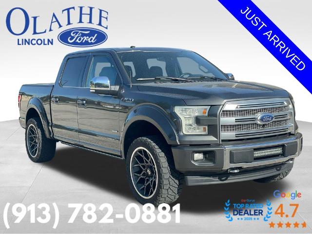 Used 2017 Ford F-150 Platinum with VIN 1FTEW1EG1HFA53654 for sale in Kansas City